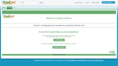 Ignite LeadLync™ — Salesforce plugin