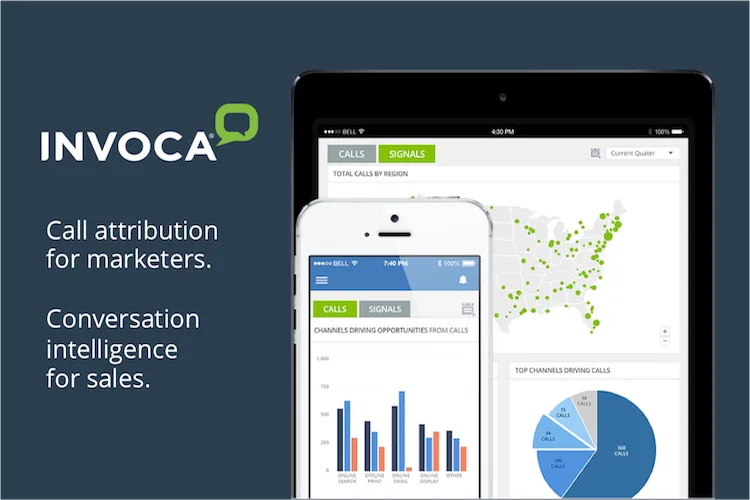 Invoca for Salesforce Sales Cloud — screenshot from the Salesforce AppExchange listing