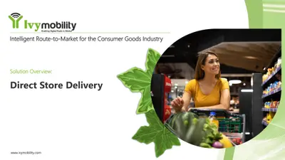 Ivy Direct Store Delivery for Consumer Packaged Goods — Salesforce plugin