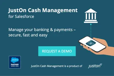 JustOn Cash Management – SEPA Direct Debit, Banking, Payments, Payment Matching — Salesforce plugin