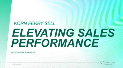 Korn Ferry Sell | Powered by Miller Heiman — Salesforce plugin