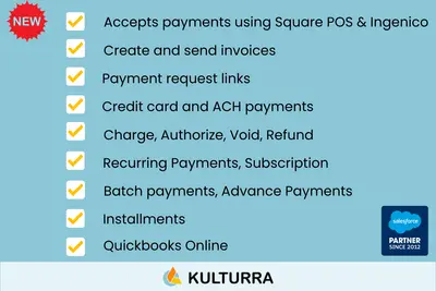 Kulturra - Credit Card & Payment Processing for Salesforce — Salesforce plugin