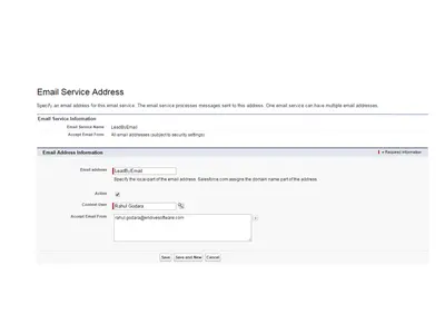 Lead By Email — Salesforce plugin