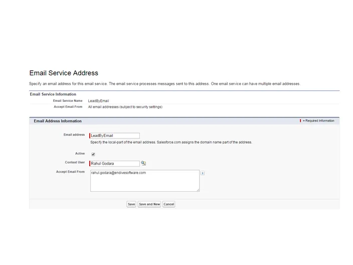 Lead By Email — screenshot from the Salesforce AppExchange listing