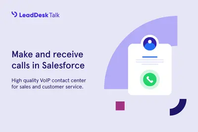 LeadDesk Talk — Salesforce plugin