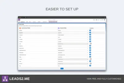 leads2.me for Salesforce — Salesforce plugin