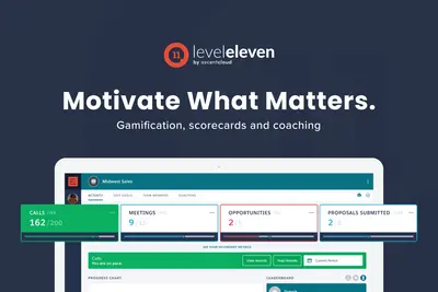 LevelEleven for Salesforce: Sales Performance Coaching & Execution Management — Salesforce plugin