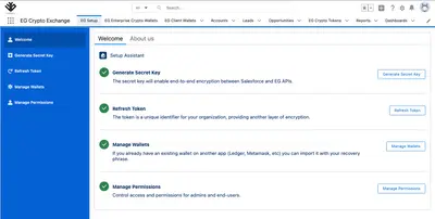 Lightning Crypto Exchange — Salesforce plugin