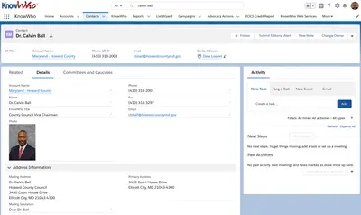 Local KnowWho for Salesforce — Salesforce plugin