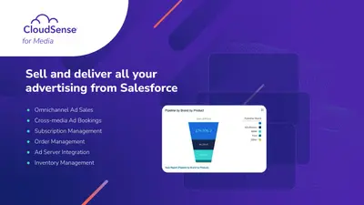 Media on Salesforce: Ad Sales, Ad Bookings, Orders & Subscription Management — Salesforce plugin
