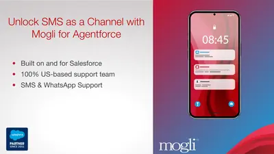 Mogli for Agentforce | Agentic SMS, RCS, and WhatsApp Messaging — Salesforce plugin
