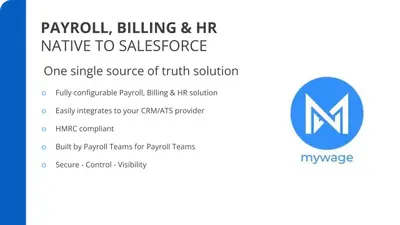 mywage: Payroll, Billing and HR serving the Dynamic Workforce — Salesforce plugin