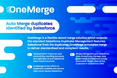 OneMerge Free Edition - Salesforce Duplicate Management — Salesforce plugin