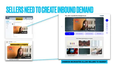 OneMob: AI Video, Microsites & Digital Sales Rooms for Salesforce — Salesforce plugin