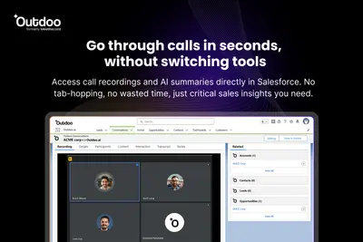 Outdoo AI — Salesforce plugin