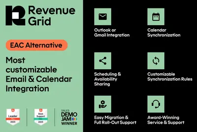 Outlook Integration for Emails and Calendars - Revenue Grid — Salesforce plugin