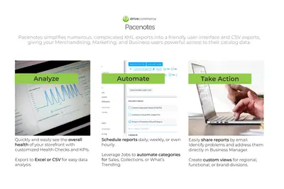 Pacenotes | Audit, Reporting & Automation Cartridge for B2C Commerce — Salesforce plugin