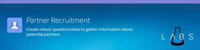 Partner Recruitment App — Salesforce plugin