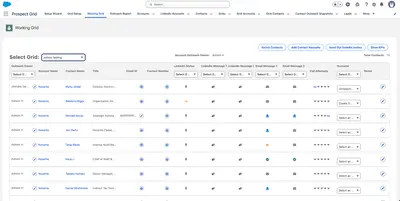 Prospect Grid — Salesforce plugin
