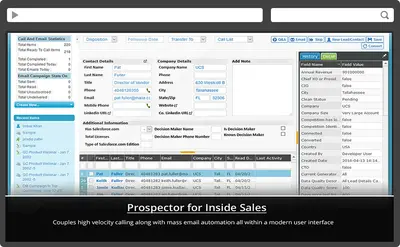 Prospector for Inside Sales — Salesforce plugin