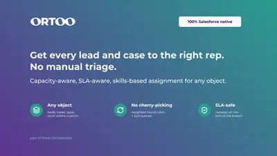 Q-assign: Lead, Case, Task Assignment, Dynamic Round Robin Rules - Optional AI — Salesforce plugin