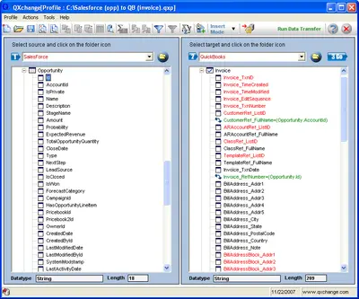 QXchange — Salesforce plugin