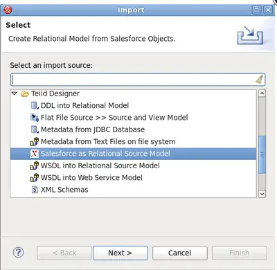 Red Hat JBoss Data Virtualization — Salesforce plugin