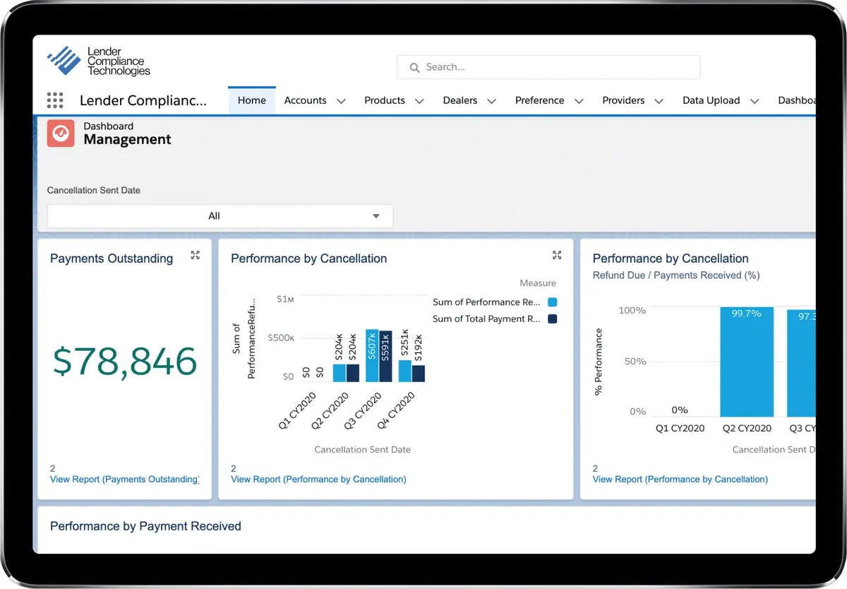 Refund Control — screenshot from the Salesforce AppExchange listing