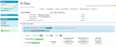 Reg.Direct™ Companies House Integration & Data Sync to Salesforce — Salesforce plugin