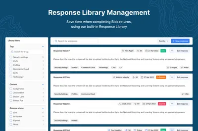 RFXpress - Bid & Tender Response Management - RFP, RFI, RFQ — Salesforce plugin