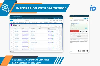 Ring.io Sales Engagement and Power Dialer — Salesforce plugin