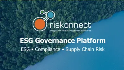 Riskonnect ESG Governance — Salesforce plugin