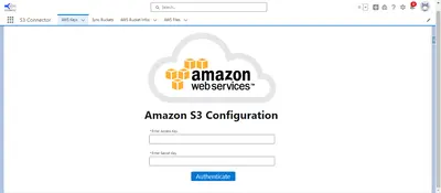S3 Connector — Salesforce plugin