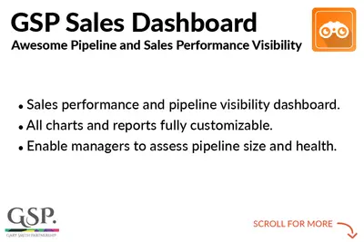Sales Dashboard by GSP - Enterprise+ — Salesforce plugin