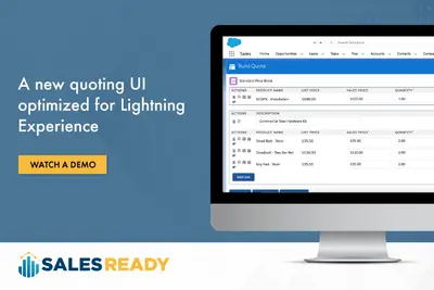 SalesReady | Quote-to-Cash with Document Generation & eSignature — Salesforce plugin