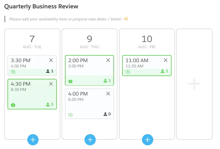 Scheduler Live App for Quip — screenshot from the Salesforce AppExchange listing