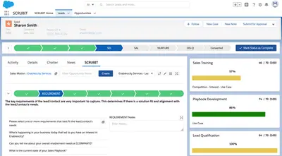 SCRUBIT - Lead and Contact Qualification — Salesforce plugin