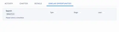 Similar Opportunity Finder — Salesforce plugin