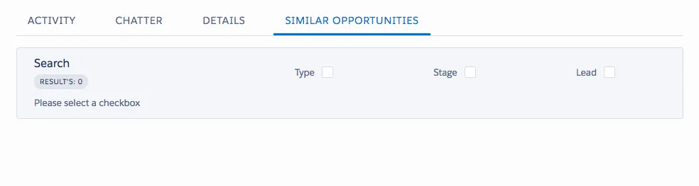 Similar Opportunity Finder — screenshot from the Salesforce AppExchange listing