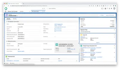 Sirono Patient Receivables Suite — Salesforce plugin