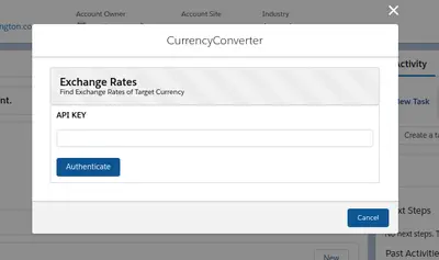 Smart Currency Converter — Salesforce plugin