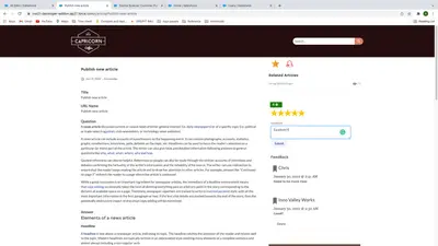 Subscribe for Knowledge Article For Internal/Portal Users — Salesforce plugin