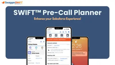 SWIFT™ Pre-Call Planner | Make Every Meeting Count — Salesforce plugin