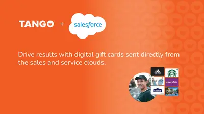 Tango for Salesforce: Send digital gift cards directly to your recipients’ inbox — Salesforce plugin