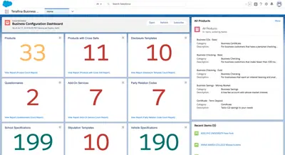 Terafina Omni Channel Sales Platform — Salesforce plugin