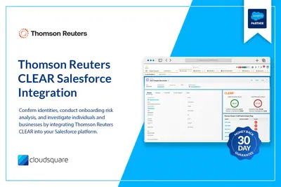 Thomson Reuters CLEAR Salesforce Integration — Salesforce plugin