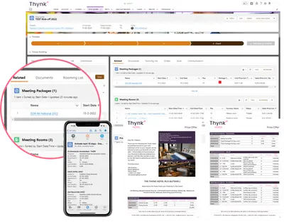 Thynk.Cloud: Hospitality, MICE, Groups, and Sales & Events — Salesforce plugin
