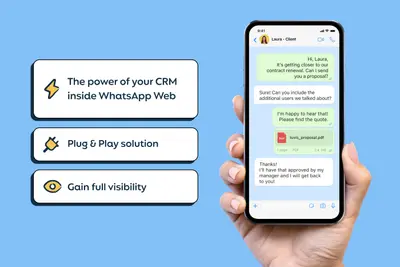 Tuvis for WhatsApp™ and iMessage™ — Salesforce plugin
