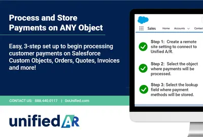 Unified A/R Credit Card and ACH Integration — Salesforce plugin