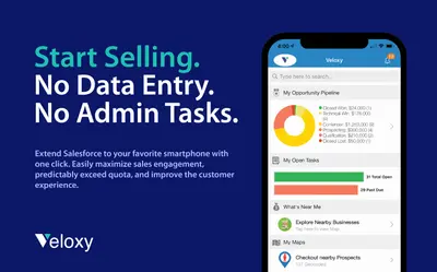 Veloxy | Predictive Sales Intelligence, Email Sync, Geolocation for Salesforce — Salesforce plugin